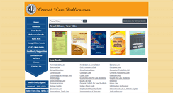 Desktop Screenshot of clplawbooks.com